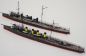 Preview: russisches Linienschiff Sissoi Weliki (1896) und 2 Torpedo-Rerstörer der Bujnyj-Klasse (1902) 1:400 Wasserlininenmodelle