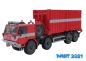 Preview: Feuerwehr-Zugmaschine Tatra 815-7 8x8 mit Containeraufleger Multilift 165-SC 1:32 extrem