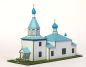 Preview: orthodoxe Pfarrkirche der Himmelfahrt der Jungfrau Mariain Kenai, Peninsula Borough, Alaska, USA 1:100 inkl. LC-Satz