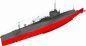 Preview: polnisches U-Boot ORP Jastrzab (Habicht), ex USS S-25, ex HMS P.551 1:100 präzise