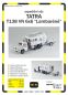 Preview: Expeditionsfahrzeug Tatra T137 VN 6x6 Lambarene mit Anhänger BSS PAJ-1V (1968) 1:32 extrem präzise