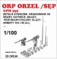 Preview: Resine-Detailsatz für U-Boot ORP ORZEL (Bauzustand: 1939 oder 1940) 1:100 (GPM Nr. 595)