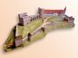Preview: 2 vollständige Modelle: Burg / Schloss Velhartice (Welhartitz) - 14 . Jh. und gegenwärtig 1:300 70 cm-Länge!