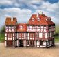 Preview: Altstadt-Set Nr.5 mit drei Fachwerkhäuser 1:87 (H0) deutsche Anleitung