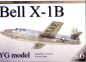Preview: Experimental- und Raketenflugzeug Bell X-1B 1:33 (Silberdruck)