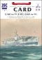 Preview: Geleitflugzeugträger USS CARD (CVE-11) inkl. Spantensatz + 3 U-Boote 1:400