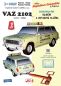 Preview: VAZ-2102 „Lada” (Lizenz Fiat 124) Kombi "Pannen- und Abschleppdienst" + eine Abschleppachse 1:24