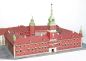 Preview: Warschauer Königsschloss aus dem Jahr 1772 in heutigem Zustand 1:400