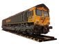 Preview: britische Diesellok Class 66 (JT42CWRM) Freightliner PL (FPL) 1:25 knapp 85 cm-Länge