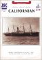 Preview: britisches Handelsschiff Californian (1912) inkl. Spantensatz und ein kleiner LC-Detailsatz 1:400