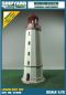 Preview: Leuchtturm „Dornbusch“ (1888) 1:72 LC-Komplett-Kartonmodellbausatz
