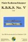 Preview: Mainkettenschlepper K.B.K.S. No. V aus dem Jahr 1900 1:250 deutsche Bauanleitung