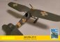 Preview: rumänische Lizenz IAR des polnischen Jagdflugzeuges PZL P.11F (Kufen- oder Radfahrgestell) 1940-1943 1:33