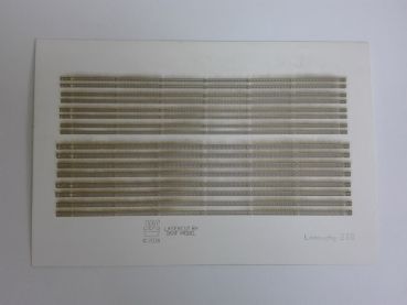 208 cm - grauer Lasercut-Ankerkettensatz in zwei verschiedenen Größen 1:250