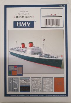 LC-Detailsatz für Passagierschiff TS Hanseatic aus dem Jahr 1958 1:250 (hmv 3322)