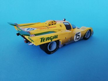 Rennwagen Ferrari 512M (Team Escuderia Montjuich) vom 24-Stunden-Rennen von Le Mans, 1971 1:24