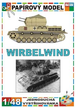 Flakpanzer IV Wirbelwind  1:48 einfach