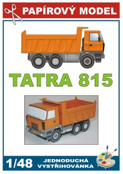 Kippwagen Tatra 815 S1 1:48 einfach