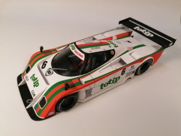 Rennfahrzeug Lancia LC2, Fahrzeug #6, 24-Stunden-Rennen von Le Mans 1:24 präzise