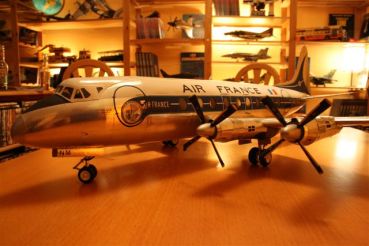 Turbopropeller-Verkehrsflugzeug Vickers Viscount  1:33 Erstausgabe, deutsche Anleitung