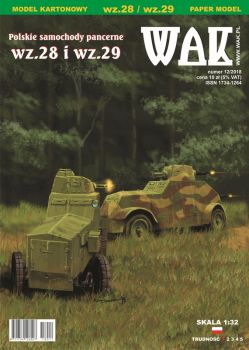 2 polnische Panzerwagen aus dem Ende der 1920ern: wz.28 und wz.29 1:32