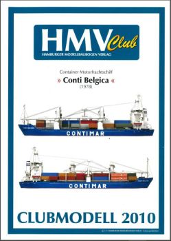 Container Motorfrachter Conti Belgica (1978) 1:250 Clubmodell 2010