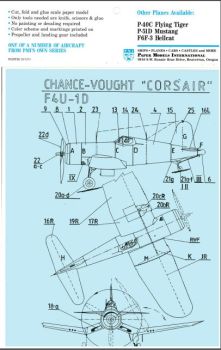 Träger-Kampfflugzeug Vought F4U-1D Corsair 1:32
