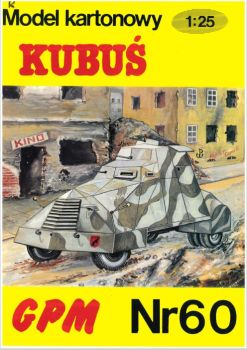 polnischer Panzerwagen KUBUS (Warschauer Aufstand, August 1944) 1:25 ANGEBOT
