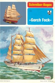 Segelschulschiff, Bark Gorch Fock 1:200