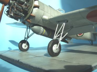 Kamikaze-Flugzeug Nakajima Ki-115 Tsurugi 1:33 Offsetdruck