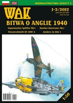 4 Flugzeuge der Luftschlacht um Grossbritannien 1940 1:50