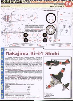 Abfangjäger Nakajima Ki-44 Shoki "Tojo" (1945) 1:50