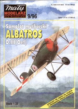 Albatros D.III (Oef) (Pilot Cedric E. Faunt le Roy, 1920) 1:33 übersetzt