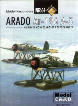 Aufklärungs-Wasserflugzeug Arado Ar-196 A-3 1:33 übersetzt