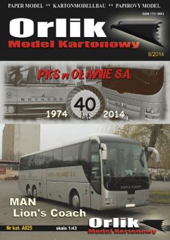 Autobus MAN Lion’s Coach (2014) 1:43