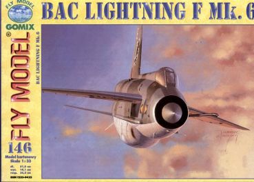 BAC Lightning F. Mk.6 (RAF Binbrook, 1972) 1:33