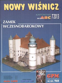 Barock-Schloss Nowy Wisnicz 1:200 (Ausgabe 2002 /2013)
