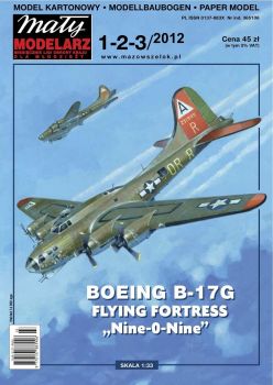 Boeing B-17G FLYING FORTRESS "Nine-O-Nine" 1:33 präzise