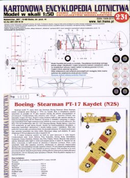 Boeing-Stearman PT-17 Kaydet (N2S) US Navy 1:50