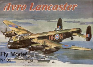 Bomber Avro Lancaster B. Mk.I  1:33 Originalausgabe übersetzt