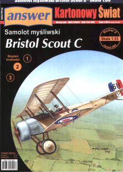 Bristol Scout C des Royal Flying Corps (1915) 1:33