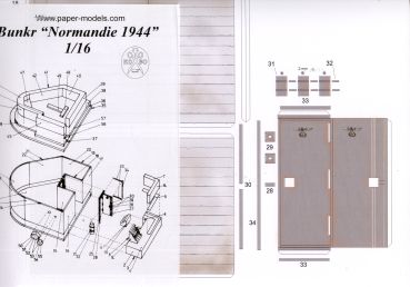 Bunkeranlage "Normandie 1944" 1:16