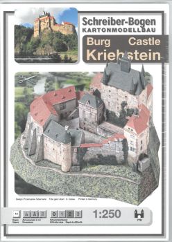 Burg Kriebstein (Sachsen) 1:250 deutsche Anleitung