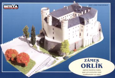 Burg Orlik in Böhmen 1:250 übersetzt
