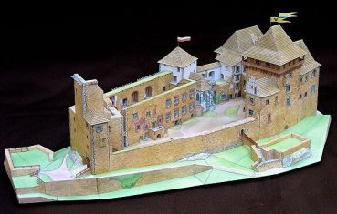 Burganlage LIPNICE (1537) 1:250