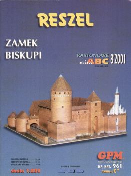 Burganlage Reszel / Rößel 1:200 übersetzt