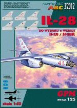 DDR-/BG-/UdSSR-...Iljuschin Il-28 / Il-28R Beagle 1:33 übersetzt