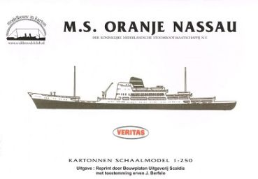 Dampfer M.S. Oranje Nassau der K.N.S.M. (1957) 1:250 einfach