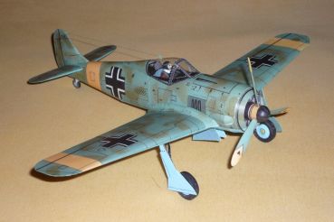Deutsches Jagdflugzeug Focke Wulf FW 190 1:33 deutsche Anleitung
