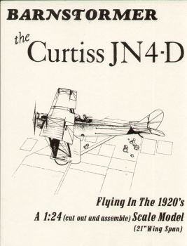 Doppeldecker Curtiss JN4-D Jenny 1:24